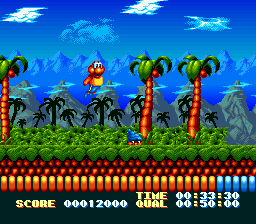 James Pond's Crazy Sports (Europe) In game screenshot